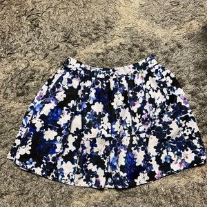 Express Floral Skirt